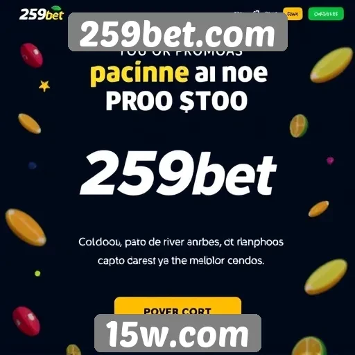 Revisão das promoções disponíveis no 259bet.com