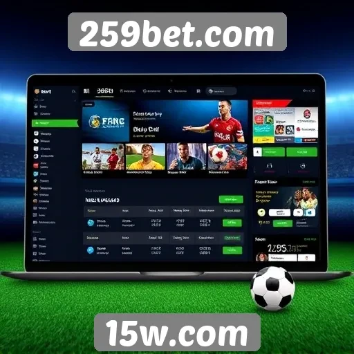 Características da interface do usuário em 259bet.com